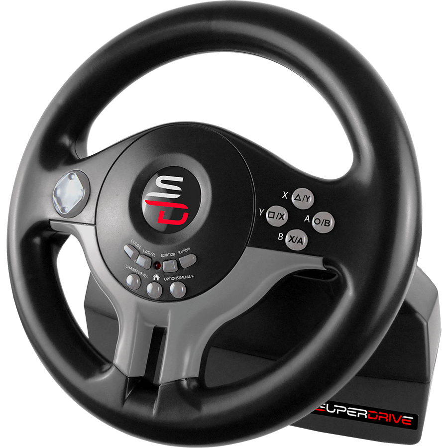 Superdrive Rennlenkrad SV650 Racing Wheel lenkräd mit Pedalen, Controller,  Plattform: PC, Xbox Series X