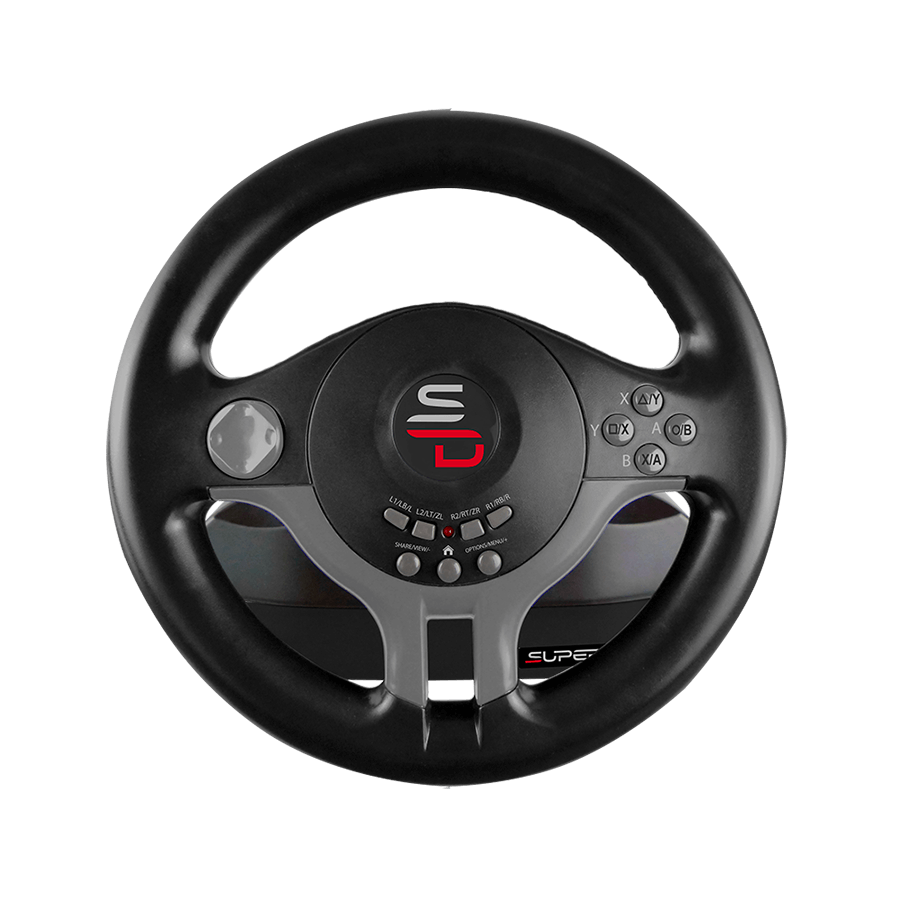 Superdrive Rennlenkrad SV650 Racing Wheel lenkräd mit Pedalen